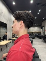 ザスーツブラザーズ 名古屋 金山店(THE SUITS BROTHERS) MEN'SHAIRウルフカルマパーマスパイキーショートイージーパーマ
