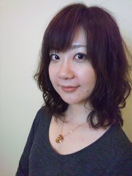 ファルコヘア 立川店(FALCO hair) 艶やかカラー＆ふんわりパーマ