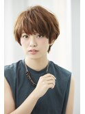 秋の大人ショートスタイル