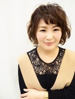 ビビグランジュテ(BiBi)&nbsp;高知 BiBi glandjete オリーブベージュ×カーリンフレンチボブ