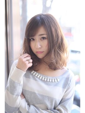 美容室 パルス 静岡鷹匠店(PALS) ふんわりホイップミディ