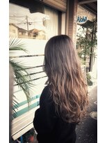 ヘアーメイク リリー マカナ(HAIR MAKE LI ILI I MAKANA) ナチュラル グラデーションカラー