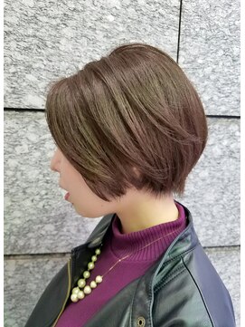 ヘアリゾート粋 ドゥオ 新宿南口店(dua) 『ヘアリゾート粋dua』黒田麻実子　大人可愛いハンサムショート