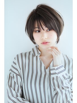 リル 8F 銀座(Rire) 【Rire-リル銀座-】ひし形ナチュラルショートボブ☆