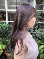 ティメレ 神戸三宮(Timere)&nbsp;セミウェットウェーブ×ラベンダーグレージュ【Timere神戸三宮】