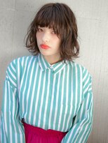 ルティア 池袋(Lutia)&nbsp;重めバングのふわふわボブ