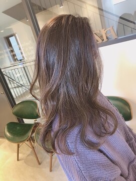 フィゼル 福島店(fizelle) ふんわりミディ×シークレットハイライトいけもとみお