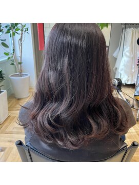 アルマヘアー(Alma hair by murasaki) ◎ロングスタイルの艶ラベンダーカラー◎