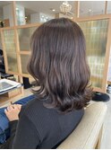 20代30代艶髪♪抜け感グレージュ外ハネハイライト