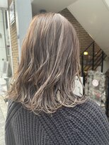 ラフ 難波店(LAFF)&nbsp;#黒髪#ボブルフ#ネビージュ#小顔#ワンレン