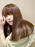 【6月限定】　カット×ケアストレート　￥16060