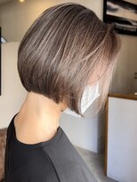 シークエンス 外苑前(SEAQUENCE)&nbsp;どの年代の方も◎上品な白髪ぼかし/ショートボブ/ボブ