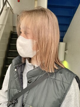 スー 渋谷(suu) 可愛いシアーベージュブラウンヘルシースタイルふんわりカール