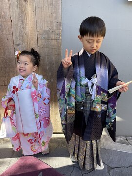 グロウ 錦糸町(Grow) 七五三着付け&ヘアアレンジ