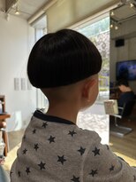 クランク(CRANK) キッズマッシュルームヘア