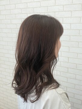 ルピナス(Lupinus) ブラウン×ゆる巻き