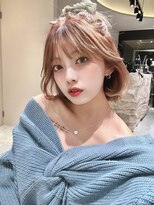 ロンドブルーム 天神大名店(Lond Bloom) 10代20代30代韓国ボブ髪質改善切りっぱなしボブ似合わせカット