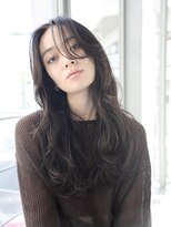 エムスラッシュ 横浜元町店(M.SLASH)&nbsp;センターパート/くせ毛風/エアウェーブ/抜け感ヘア/元町!