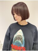 【 YOKE 】韓国ボブ顔周り小顔レイヤー重ためボブ暖色
