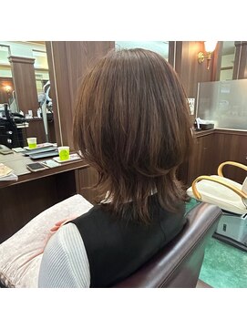 シャンプー ボーイ 宮崎柳丸店(SHAMPOO BOY) ウルフカット