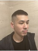 ダウンパーマ　スキンフェード