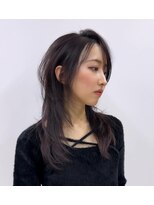 トニーアンドガイ 青山店(TONI & GUY) ハイレイヤー　ロングウルフ　レイヤーカット　透明感カラー