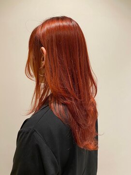 ニシオギ ヴォイス 西荻窪店(nishiogi voice) うる艶カラーロング レイヤーカット 姫カット ウルフ