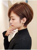 ショートボブ小顔カット大人ヘア髪質改善30代40代50代表参道青山