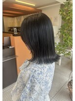 ハーフアンドハーフ(HALF and HALF)&nbsp;ミディアムボブ・透明感カラー