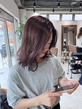 アドア 横浜(ADORE) 【ADORE横浜】ラベンダーカラー×ブリーチカラー