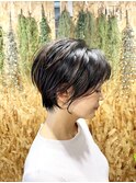 育てる髪質改善カラー/大人ハンサムショート