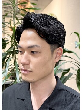 オーガル 栄店(ORGAR) 大人メンズショートサイドグラデーションフェザーパーマ