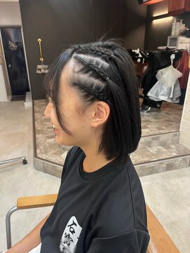 モアヘアーセカンド(MORE-HAIR Second) 祭り女子★コーンロウ