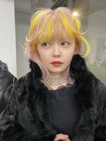 レコ 渋谷(LECO) ピンク×ネオンイエローのデザイン