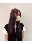ボルドーカラー
