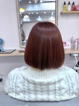 キーロ センター南(kiiro) ピンクカラー×ボブ