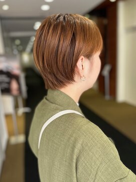 ビーハイブ 一番町店 アヴェダ(BEHIVE) マッシュショート　お手入れ簡単ヘア