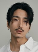 栄センターパートニュアンスパーマ毛流れパーマフェザーパーマ