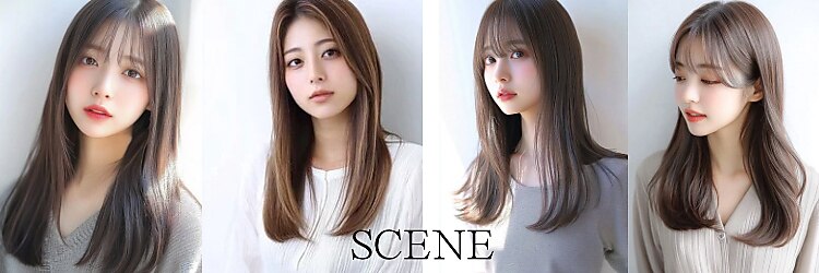 シーン(SCENE)のサロンヘッダー