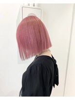 ミュー(Mu)&nbsp;くすみピンク　ハイトーンカラー