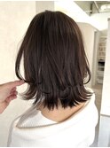 30代40代50代　ミディアムレイヤースタイル