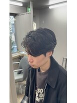 レーヴバイリコ 三軒茶屋(Reve by liko) センターパート/ニュアンスパーマ/三軒茶屋