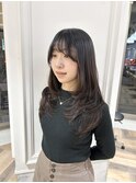ナチュラル韓国レイヤーカット