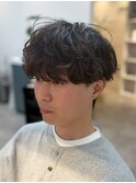 シャドウパーマ/ルーズパーマ/アクティブショート/千葉駅/関祐翔