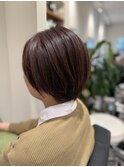 髪質改善ショートボブ