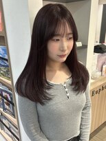 ユーフォリア 青山(Euphoria)&nbsp;ローレイヤー＊カシスピンクブラウン＊担当ami