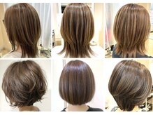 アズール 草加(azule)の雰囲気（大人女性の白髪ぼかしハイライト/ショートカット/髪質改善カラー）