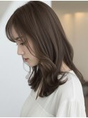 透明感×抜け感/20代30代グレージュくびれレイヤー草加