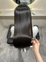 ホワイト(WHITE) 縮毛矯正 髪質改善トリートメント ロング