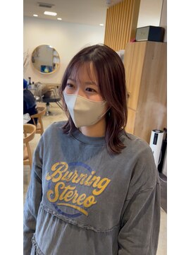 ハイク(HYKE) くびれヘア/ピンクブラウン